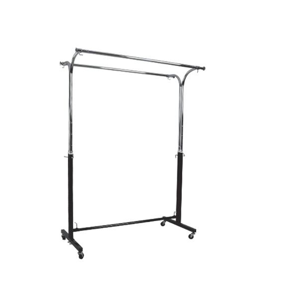 DOUBLE SIDED ROUND BAR T-SHIRT STAND (DR-600)